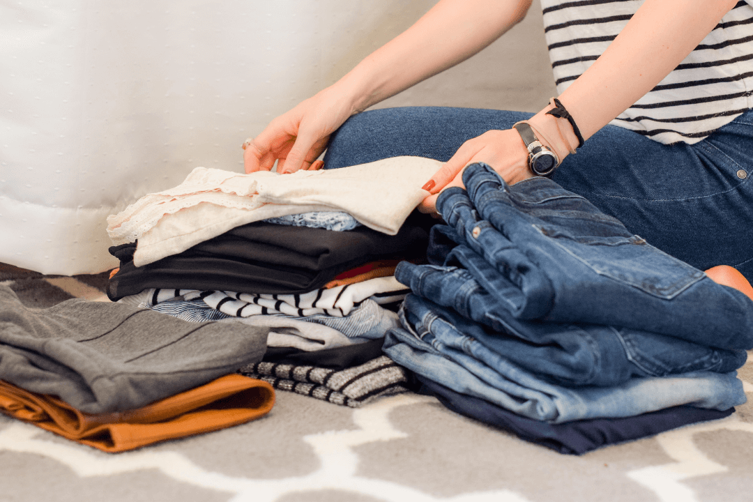 Folding Clothes mindfully