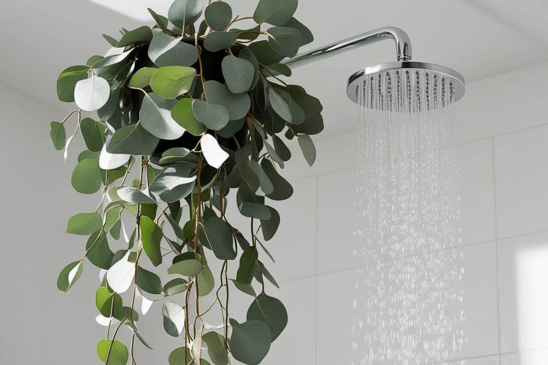 Hang Eucalyptus in the shower